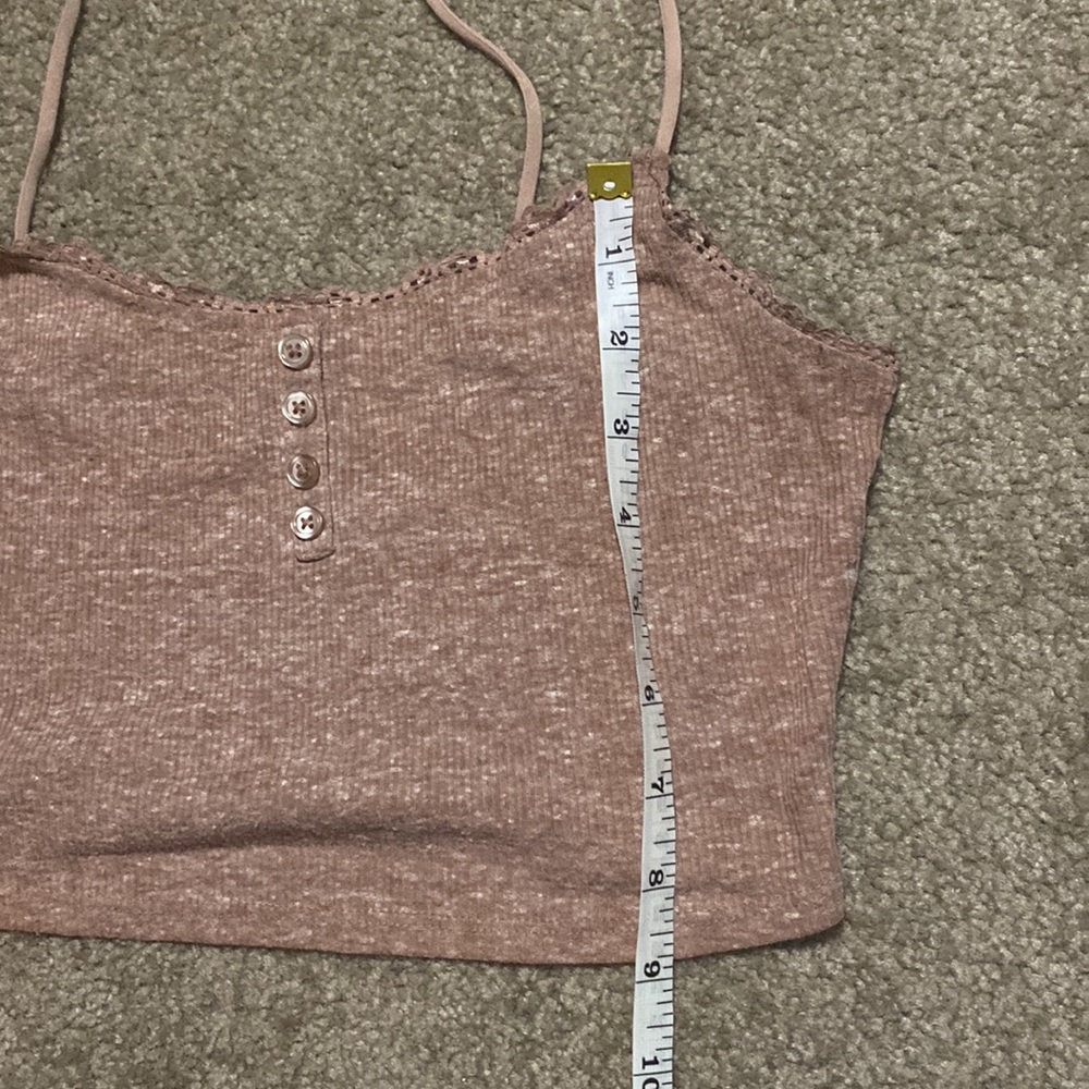 Spaghetti strap crop top - Picture 3 of 4